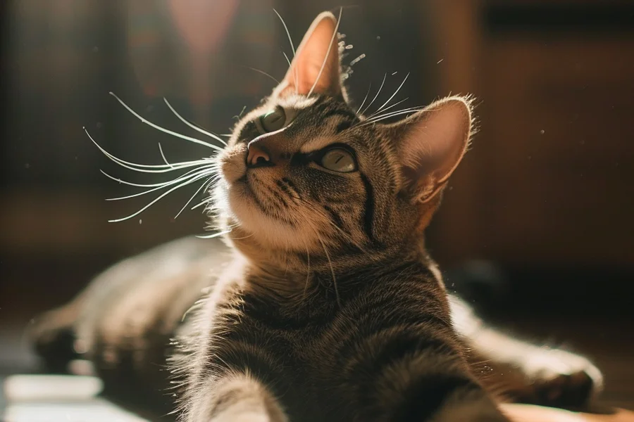 cleaning litter box