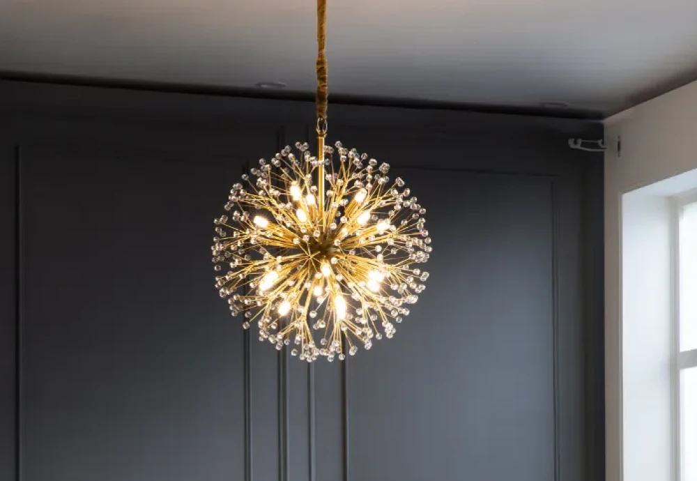 art deco inspired chandelier